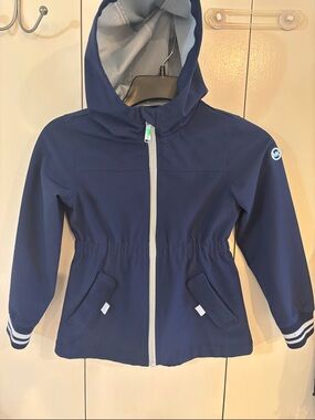 Girls Michael Kors Rain Jacket Hooded Size 5/6